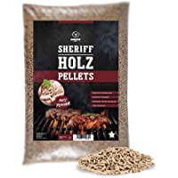 Pellets de madera dura Sheriff de MOESTA-BBQ (19304) – Aroma ahumado para todos los gustos – Cereza – dulce- Smoky o…